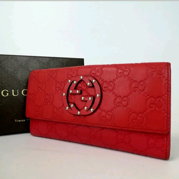 Gucci Handbags - GUCCI HIMA INTERLOCKING G STUDS DOUBLE HOOK PURSE